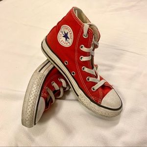 Converse Kids Chuck Taylor All Star Hi Red